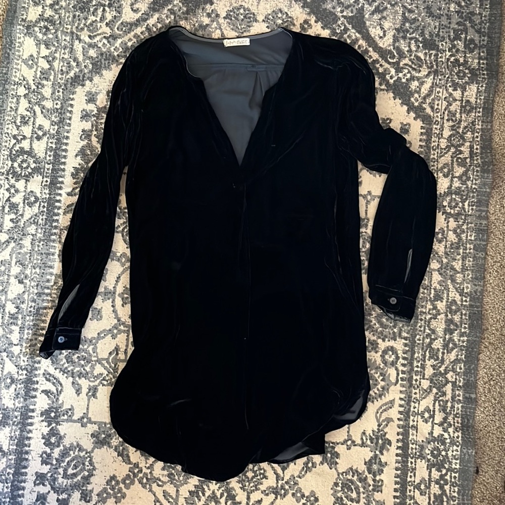 Free People Velvet Tunic